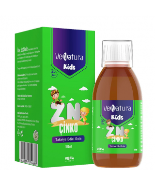 VeNatura Kids Çinko Takviye Edici Gıda 100 ml