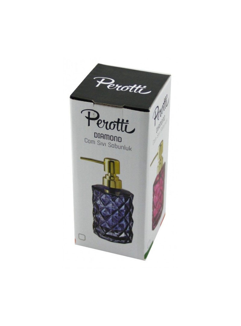 Perotti Diamond Cam Sıvı Sabunluk