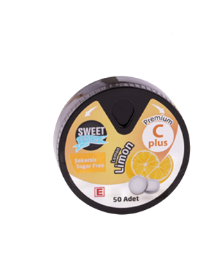 Sweet Fresh Limon Aromalı Ağız Koku Giderici 50 Adet (S.K.T 10-2023)