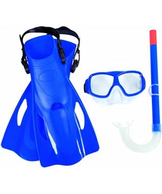 Bestway Hydro Swim Freestyle Şnorkel Takımı 7+ - Mavi ( 25019 )