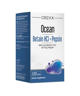 Ocean Betain HCI+ Pepsin 120 Tablet
