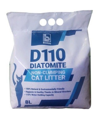 D110 Diatomite Kedi Kumu 8 L