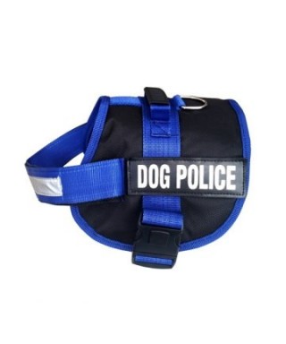Dog Police Tasma Büyük Mavi