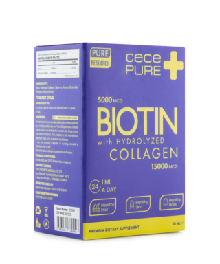 CecePure Biotin 500 mcg 30 ml