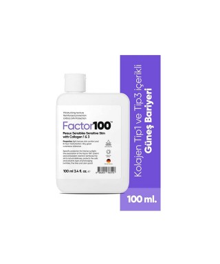 Factor100 Güneş Koruyucu Krem SPF50+ 100ml