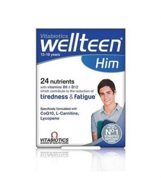 Outlet - Vitabiotics Wellteen Him 30 Tablet