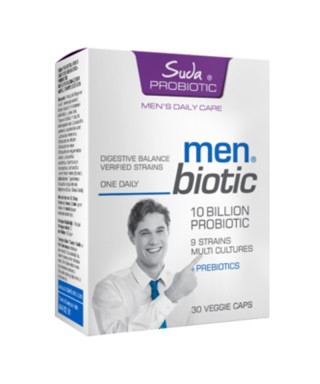 Suda Vitamin Suda Probiotic Men Daily Care Probiotics 30 Kapsül