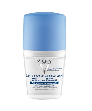 Vichy Deo Mineral 48 Saat Etkili Deodorant Roll-On 50 ml (S.K.T 01-2022)
