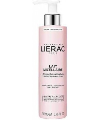 Lierac Double Cleansing Micellar Milk Face & Eyes 200 ml