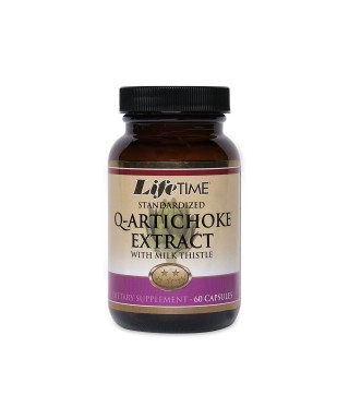 LifeTime Q-Artichoke Extract with Milk Thistle 60 Kapsül