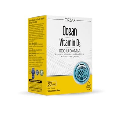 Outlet - Ocean Vitamin D3 1000 IU
