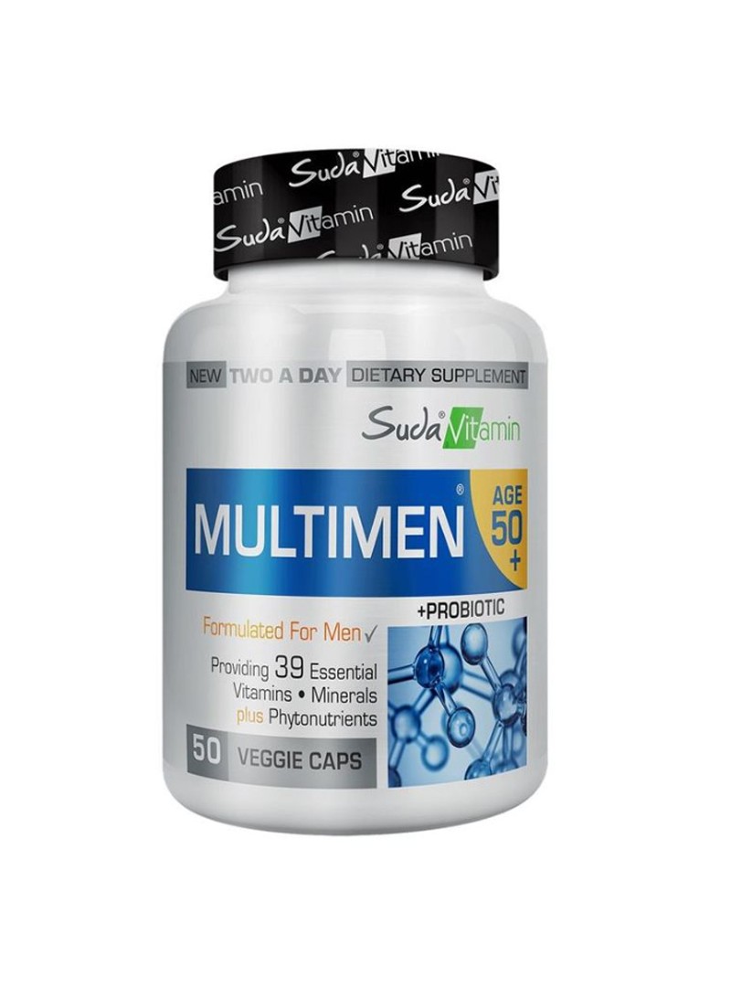 Bigjoy Vitamins For Men Over 50  Multimen 50+ 50 Kapsül (S.K.T 04-2023)