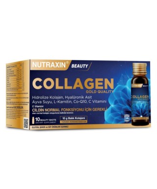 Nutraxin Beauty Gold Collagen 10x50 ML (S.K.T 06-2024)