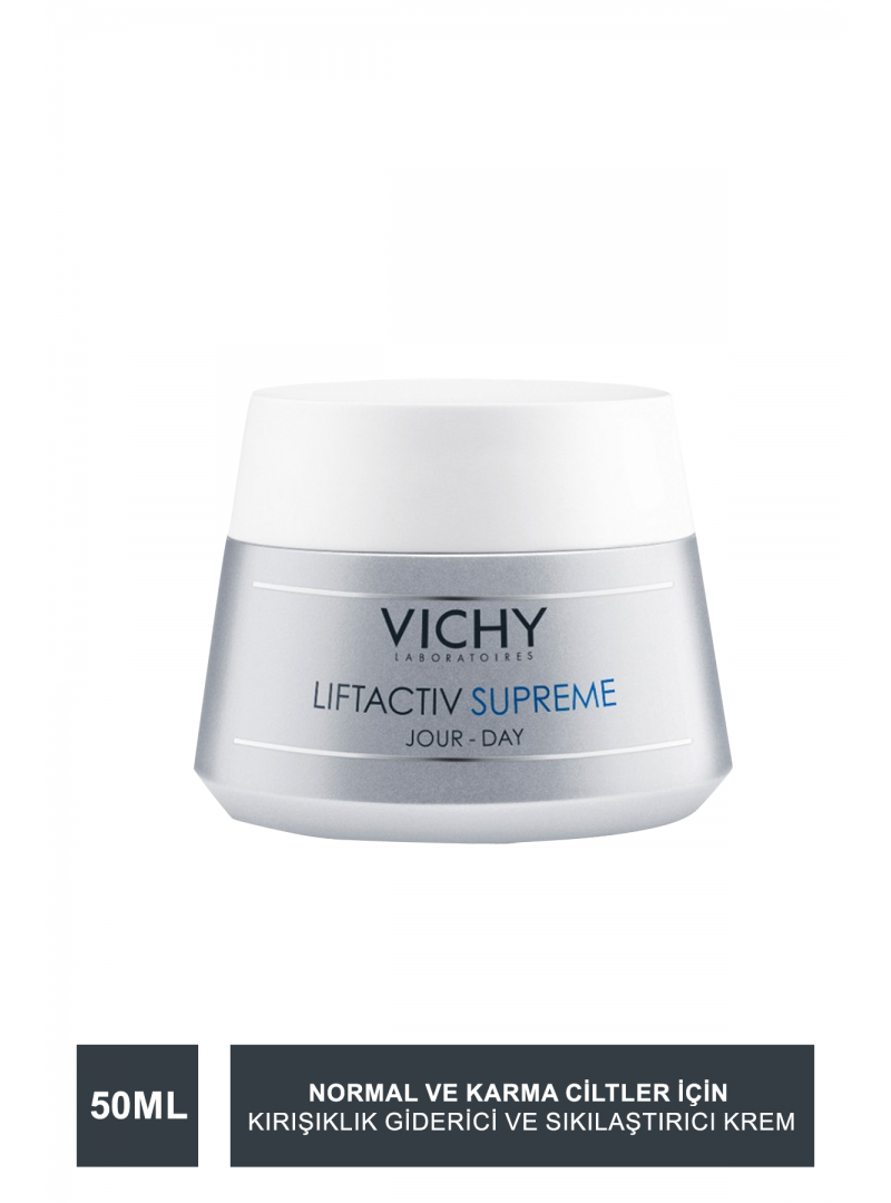 Vichy Liftactiv Supreme Cream 50 ml - Normal ve Karma Ciltler İçin Kırışıklık Giderici ve Sıkılaştırıcı Krem (S.K.T 11-2024)