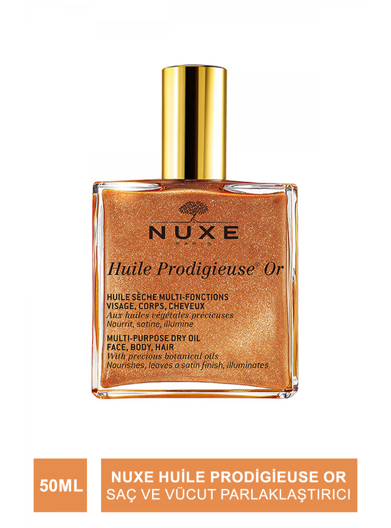 Nuxe Huile Prodigieuse Or Altın Parıltılı Kuru Yağ 50 ml