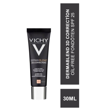 Vichy Dermablend 3D Correction Spf 25 Oil-Free Fondöten 30 Ml
