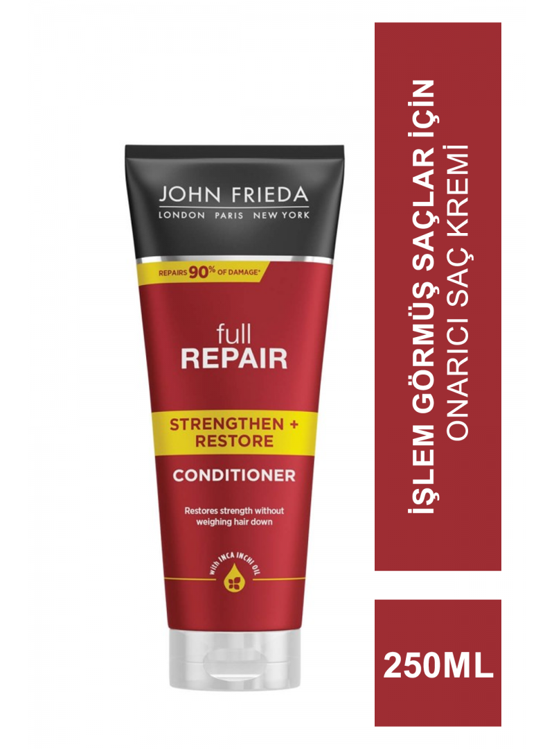 John Frieda Full Repair Conditioner 250 ml İşlem Görmüş Saçlar İçin Onarıcı Saç Kremi
