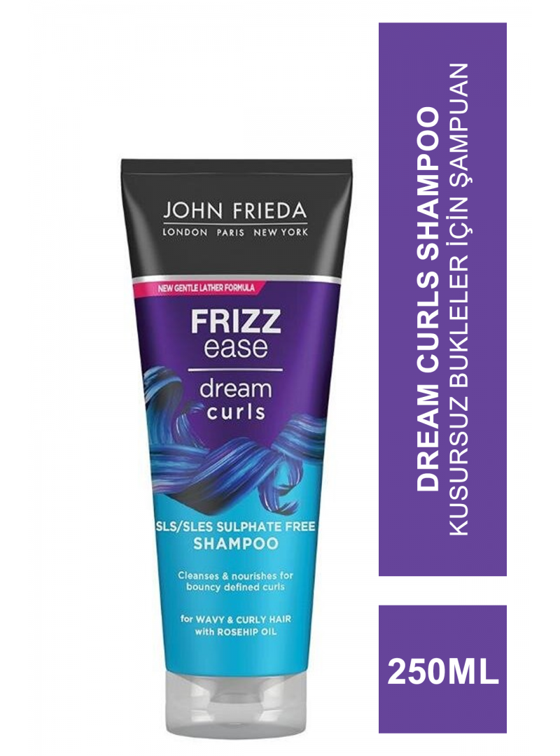 John Frieda Frizz Ease Dream Curls Shampoo 250 ml Kusursuz Bukleler İçin Şampuan