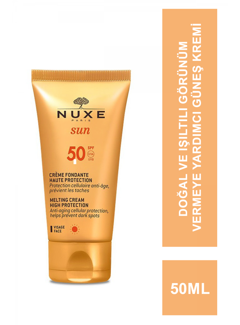 Nuxe Sun Güneş Face Cream Fondante Haute Protection Spf50 50ml