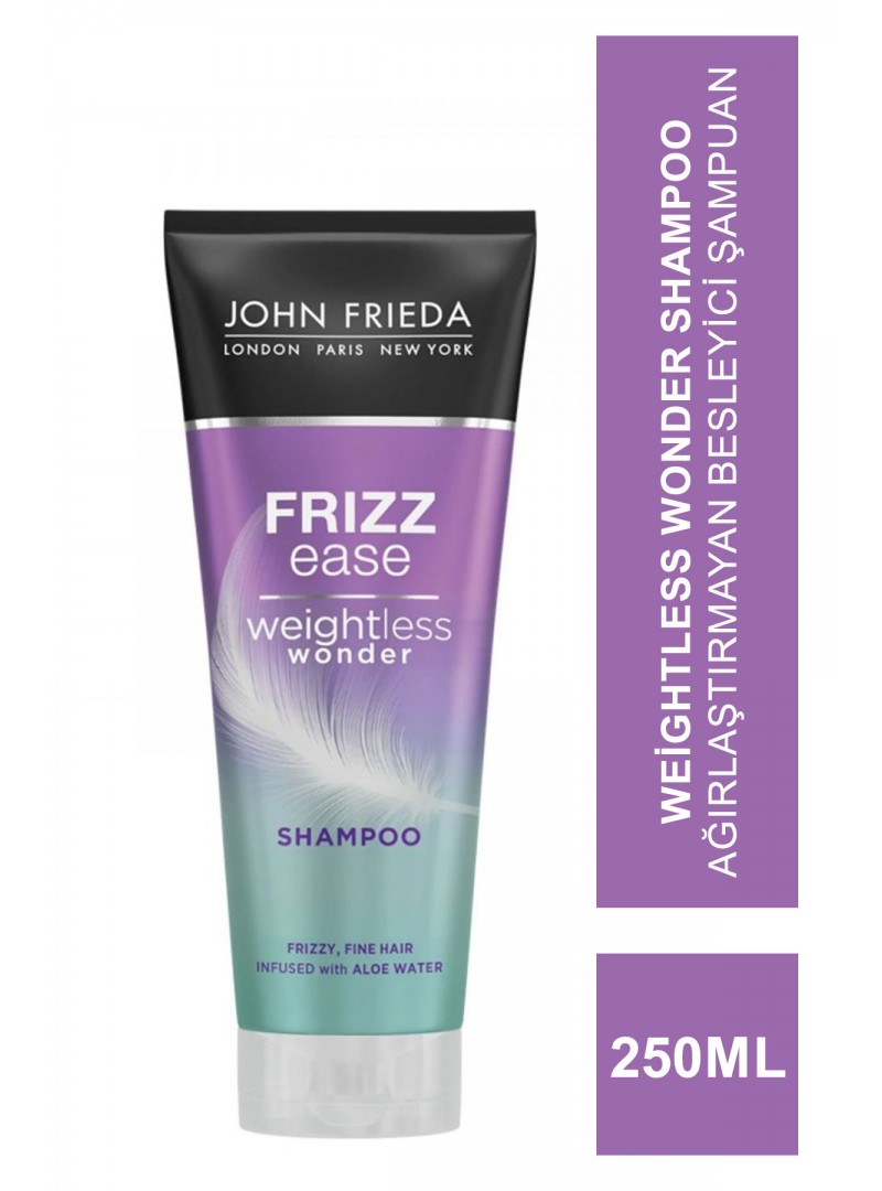John Frieda Ağırlaştırmayan Besleyici Şampuan- Weightless Wonder Shampoo 250 ml