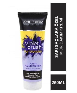 John Frieda Violet Crush Purple Conditioner 250 ml Sarı Saçlara Özel Mor Bakım Kremi
