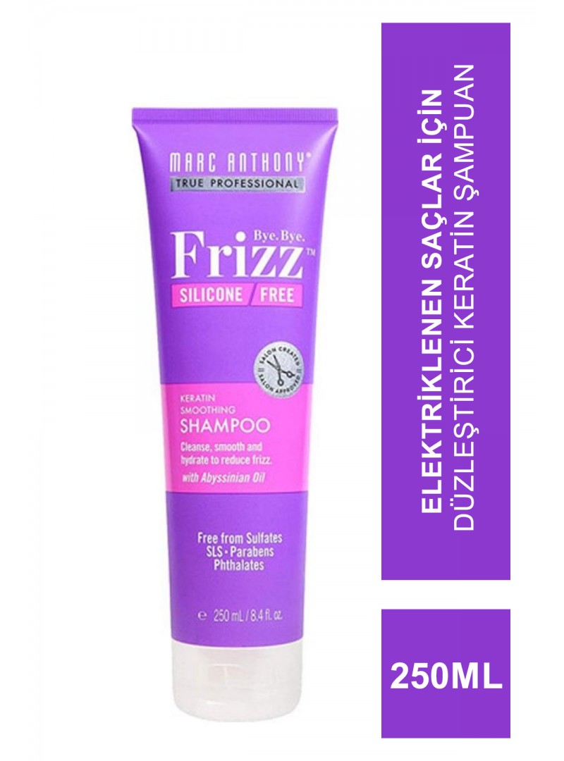 Marc Anthony Frizz Keratin Smoothing Shampoo ( Elektriklenen Saçlar Düzleştirici Keratin Şampuan ) 250 ml