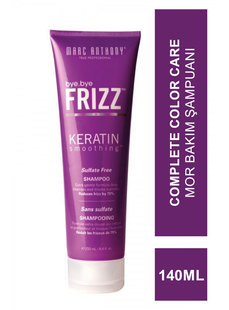 Marc Anthony Frizz Keratin Smoothing Blow Dry Cream ( Elektriklenen Saçlar Fön Öncesi Düzleştirici Krem ) 140 ml