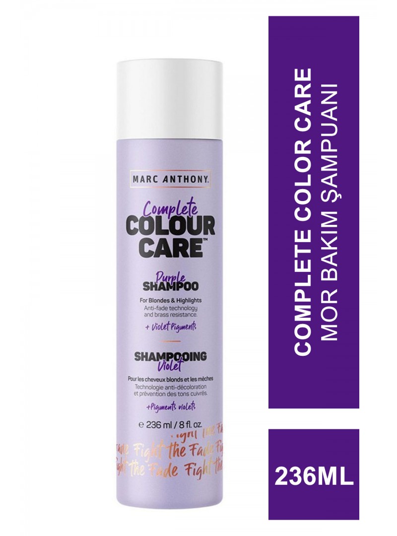 Marc Anthony Complete Color Care Purple Shampoo ( Mor Bakım Şampuanı ) 236 ml