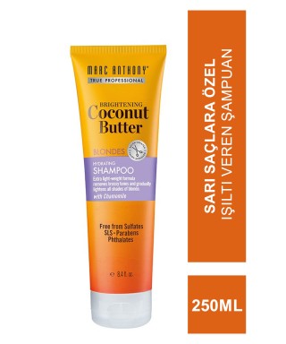 Marc Anthony Coconut Butter Blondes Hydrating Shampoo Sarı Saçlara Özel Işıltı Veren Şampuan 250 ml