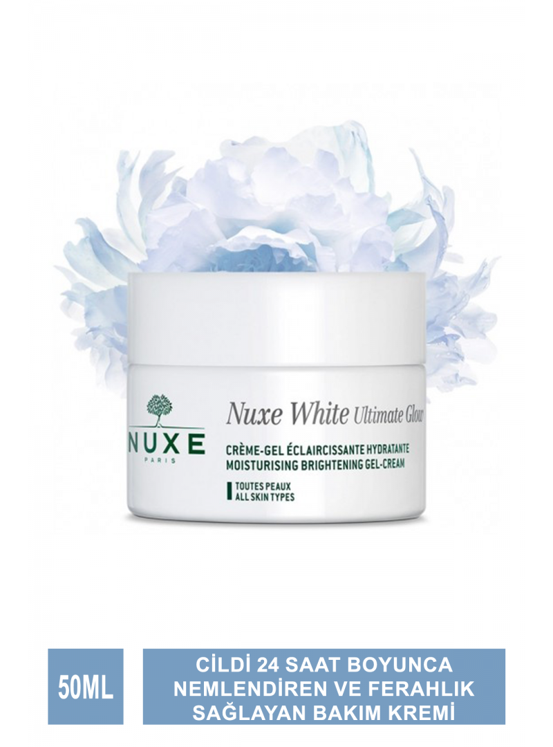 Nuxe White Ultimate Glow Nemlendirici ve Aydınlatıcı C Vitaminli Jel Krem 50 ml