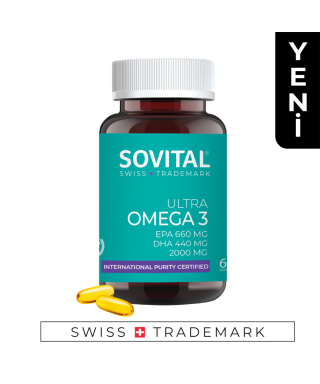 Sovital Ultra Omega 3 60 Kapsül