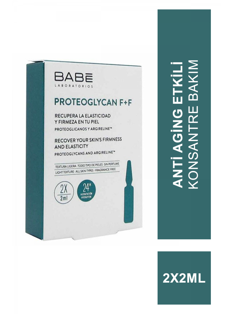 Babe Proteoglycan F+F Ampul Anti Aging Etkili Konsantre Bakım 2x2 ml (S.K.T 09-2023)