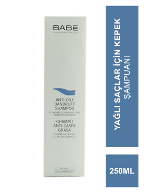 Babe Anti Oily Dandruff Shampoo 250 ml Yağlı Saçlar İçin Kepek Şampuanı (S.K.T 03-2024)