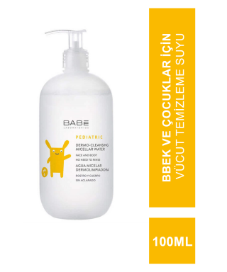 Babe Pediatric Dermo Cleansing Micellar Water 100 ml Temizleme Suyu (S.K.T 05-2023)