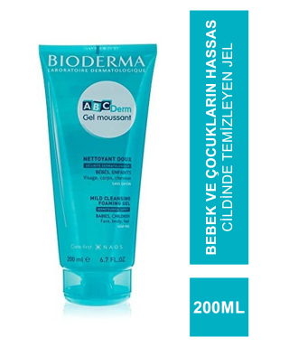 Bioderma ABCDerm Foaming Cleanser 200 ml