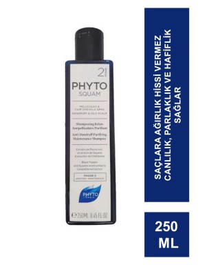 Phyto Phytosquam Anti Dandruff Purifying Arındırıcı Bakım Şampuanı 250 ml
