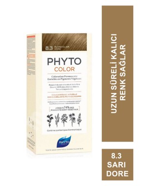 Phyto Color Bitkisel Saç Boyası 8.3 Sarı Dore Yeni Formül