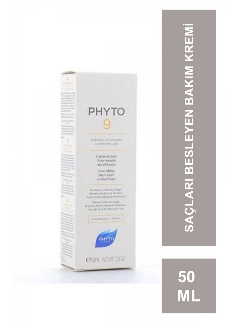 Phyto 9 Nourishing Day Cream 50ml 9 Bitki Özlü Günlük Besleyici Bakım Kremi