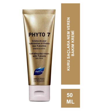 Phyto 7 Day Cream 50 ml - Kuru Saçlar için7 Bitki Özlü Günlük Nemlendirici Krem