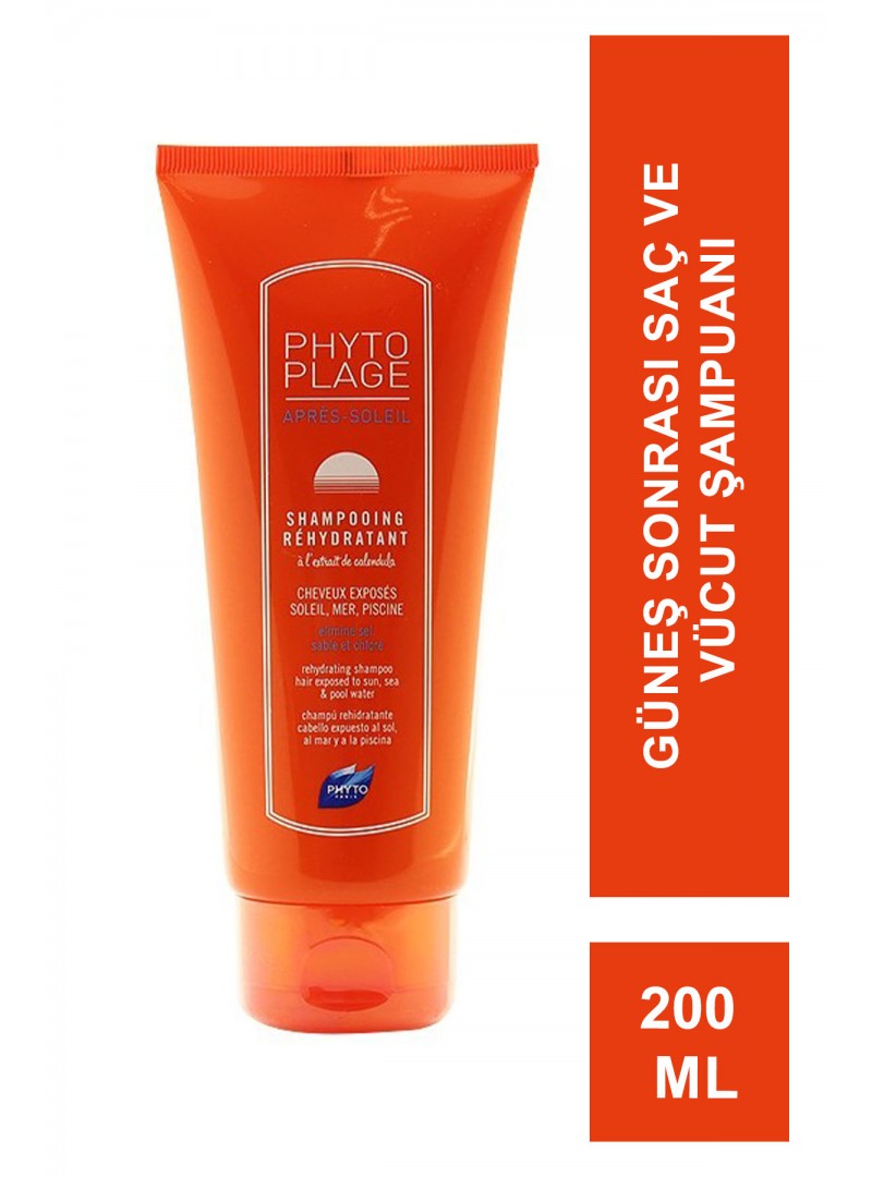 Phyto Phytoplage Güneş Sonrası Saç ve Vücut Şampuanı 200 ml