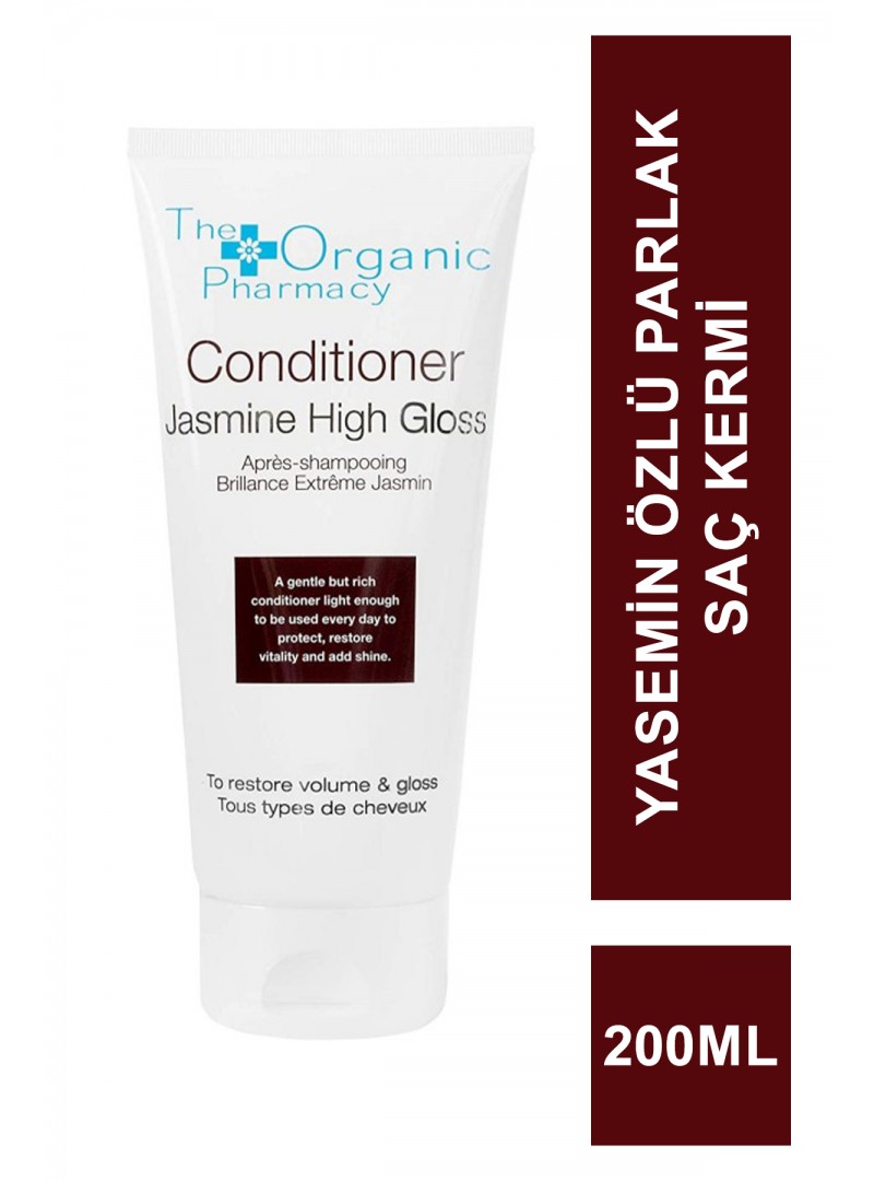 The Organic Pharmacy Jasmine High Gloss Conditioner Yasemin Özlü Saç Kremi 200 ml
