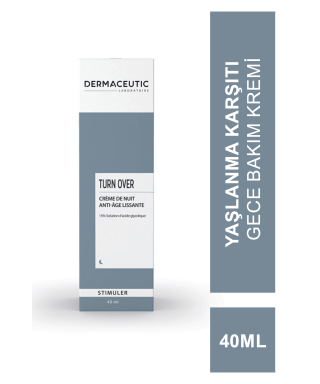 Dermaceutic Turn Over 40 ml - Gece Bakım Kremi (S.K.T 03-2024)