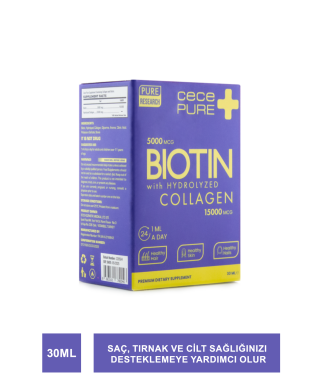 CecePure Biotin 500 mcg 30 ml