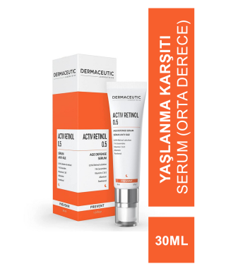 Dermaceutic Activ Retinol 0.5 Anti-age 30 ml - Yaşlanma Karşıtı Serum (Orta Derece)