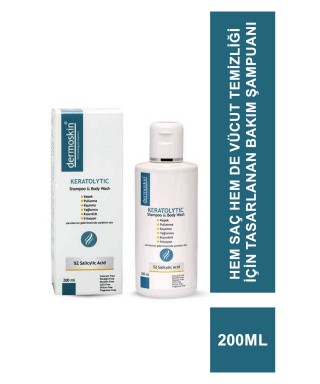 Dermoskin Keratolytic Şampuan/Body Wash 200 ml