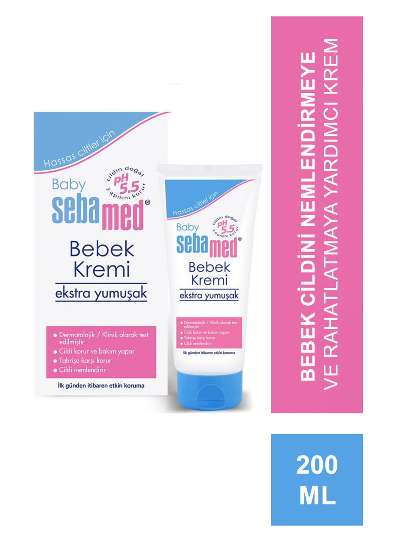 Sebamed Baby Krem Extra Soft 200 Ml