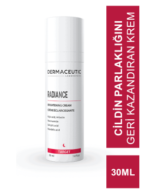 Dermaceutic Radiance Brightening  Aydınlatıcı Krem 30 ml (S.K.T 09-2024)