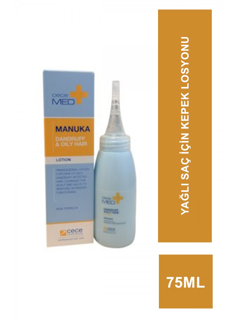 Cecemed Manuka Dandruff Oil Hair Yağlı Kepek Losyonu 75 ml (S.K.T 03-2024)