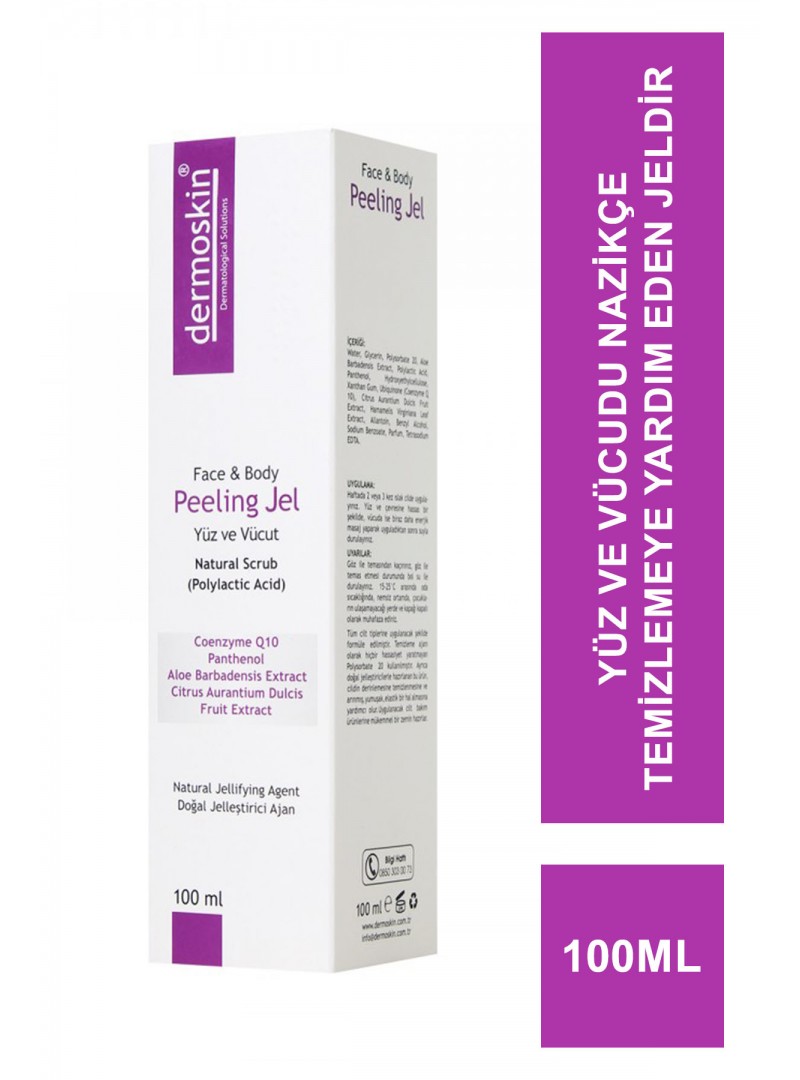 Dermoskin Face & Body Peeling Jel 100 ml
