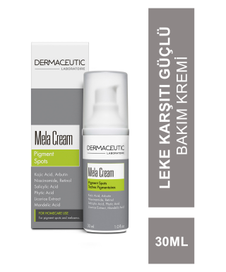 Dermaceutic Mela Cream 30 ml Leke Karşıtı Güçlü Gece Bakım Kremi (S.K.T 07-2024)